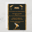 Search for diploma invitations Black and gold