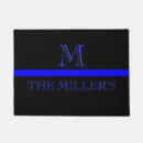 Search for thin blue line doormats Retired