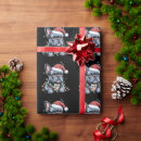 Search for frenchie christmas wrapping paper Festive
