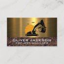 Recherche de bulldozer business cards Excavatrice