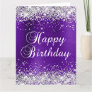 Search for purple birthday cards Modern