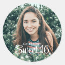 Search for sweet 16 with photo stickers Thank you