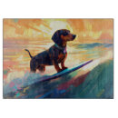Recherche de teckels planches à découper Dachshund