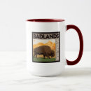 Recherche de conception vintage mugs bouteilles Buffle