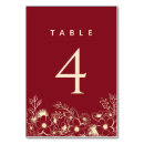 Search for red lace table cards Burgundy