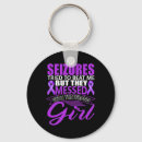 Search for epilepsy seizure keychains Purple