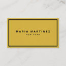 Search for black and gold business cards Minimal