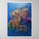 Search for mermaid ocean seahorse posters Fantasy