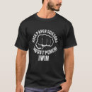 Search for rock paper scissors tshirts Punch