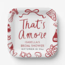 Recherche de bridal shower plates Bride