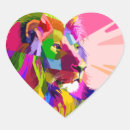 Search for abstract hearts design stickers Illustration