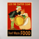 Search for food waste posters War