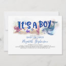 Search for underwater baby shower invitations Under the sea