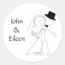 Search for kissing couple wedding stickers Groom