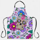 Search for sugar skulls aprons Halloween