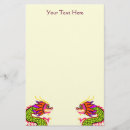 Search for dragon stationery paper Red