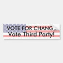 Search for third bumper stickers Election
