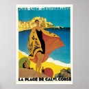 Recherche de plages france posters Vintage
