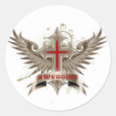 Search for cross wings stickers Religion