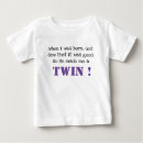 Recherche de jumeaux de bébé tshirts Pour enfants