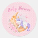 Recherche de licorne de bébé autocollants Baby girl