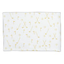 Search for gold and white pillowcases Modern
