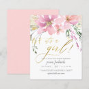 Search for girls bridal shower invitations Gold