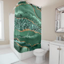 Search for emerald green shower curtains Gold