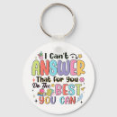 Search for answer keychains Testing