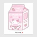 Search for milk carton stickers Strawberry