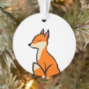 Search for fox ornaments Winter