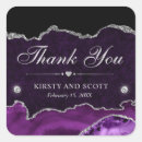 Search for purple and silver wedding stickers Glitter