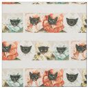 Search for vintage halloween fabric Cat