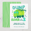 Search for garbage cards invites Recycling truck