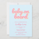 Recherche de on board baby baby shower invitations Surf