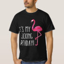 Search for flamingo mens tshirts Birthday