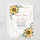 Search for sunflower and roses invitations Modern
