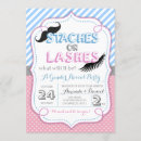 Recherche de coup moustache invitations Révéler