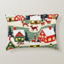 Search for christmas village pillows Xmas