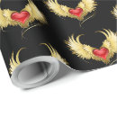 Search for black angel wrapping paper Gold