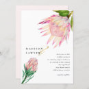 Search for protea wedding invitations Floral