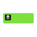 Search for skulls return address labels Halloween