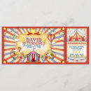 Recherche de de billet cirque invitations Vintage