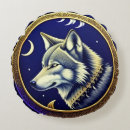 Search for wolf pillows Night sky