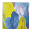 Recherche de peinture abstraite de fleur carreaux Moderne