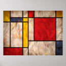 Search for mondrian posters Blue