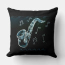 Recherche de saxophone coussins Moderne