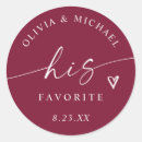 Search for burgundy stickers Modern