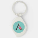 Search for soft pink rose keychains For her