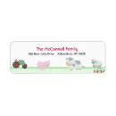 Search for farm tractor return address labels Barn